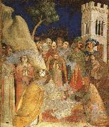 Simone Martini The Miracle of the Resurrected Child oil painting artist